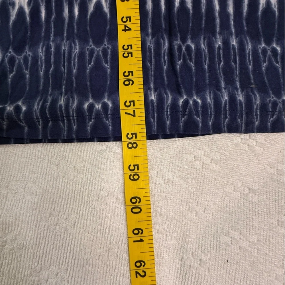 Ruby Rd. Navy and White Patterned Maxi Dress - Picture 5 of 5